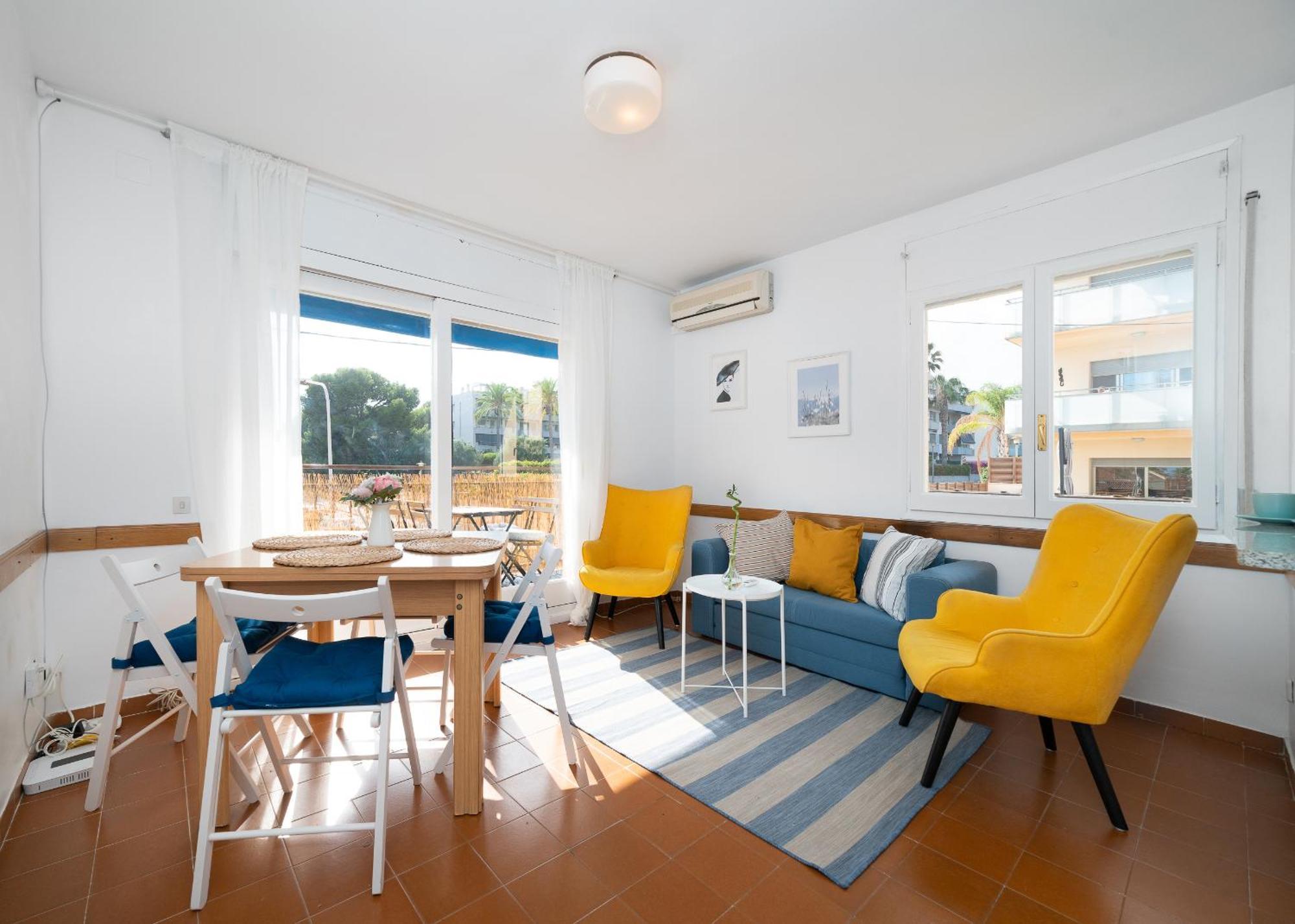 Beach Flat With Terrace Sant Salvador Exterior photo