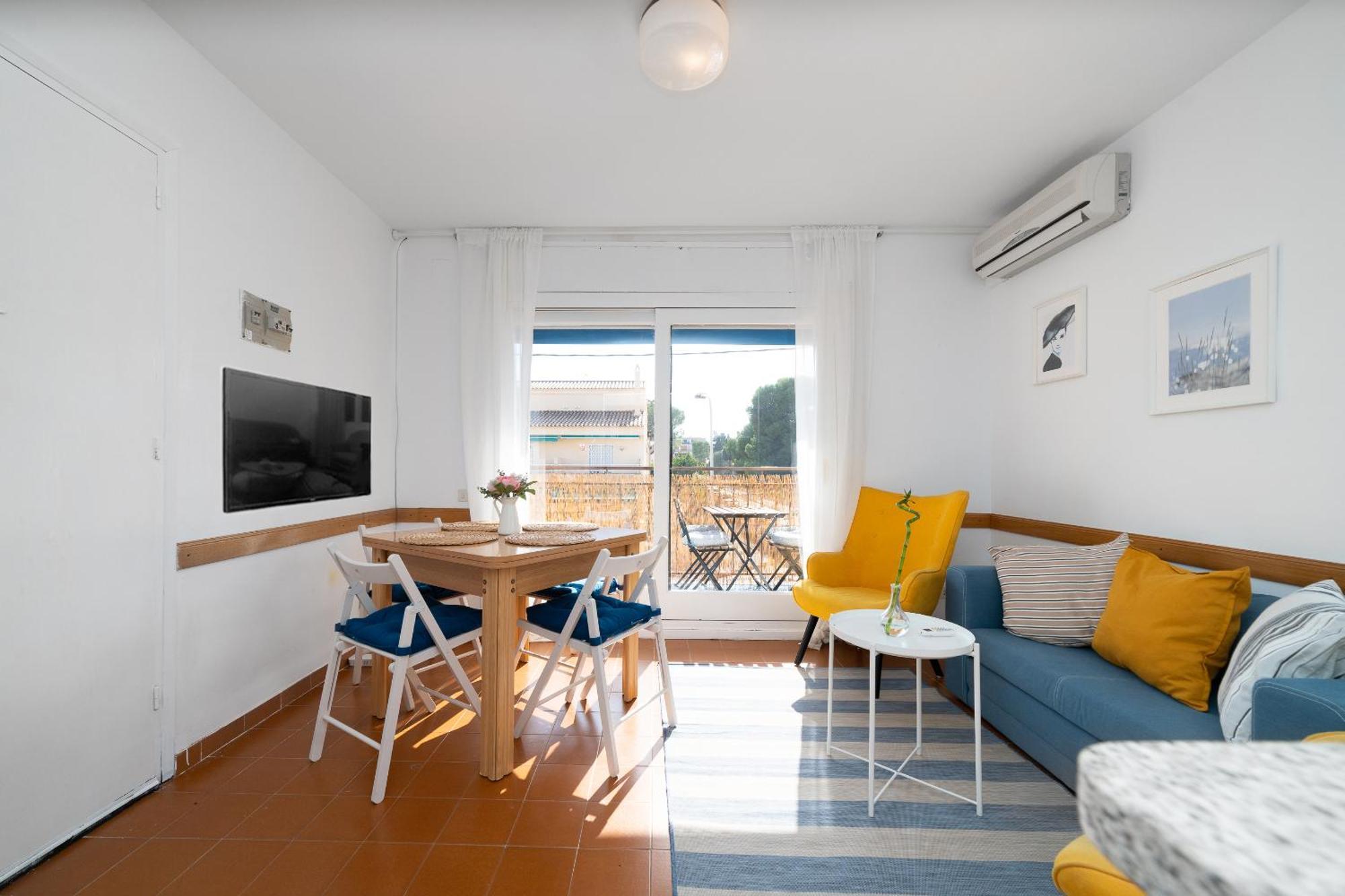Beach Flat With Terrace Sant Salvador Exterior photo